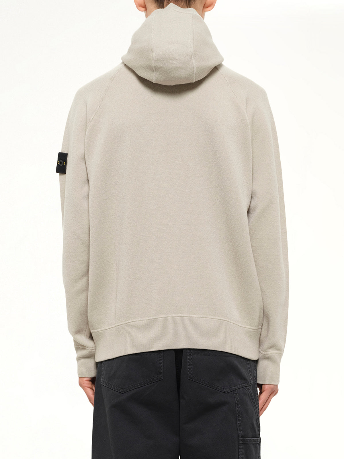 5100062 Wool Hoodie in Sand