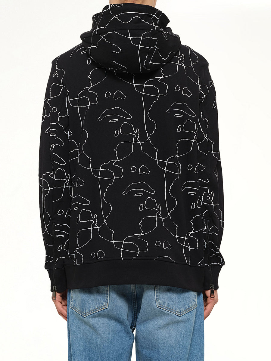 Hoodie in Black