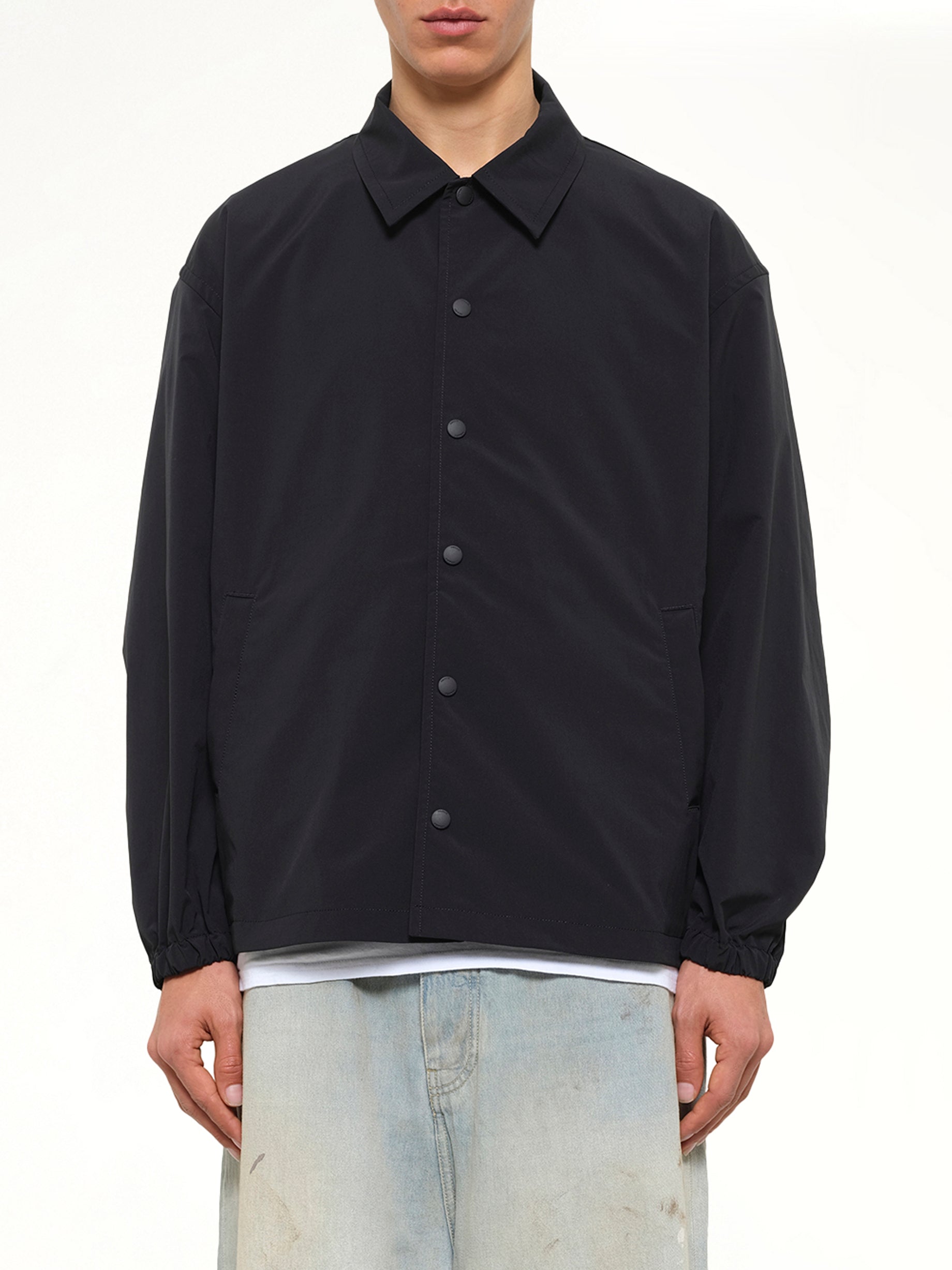Blur Coach Jacket in Black