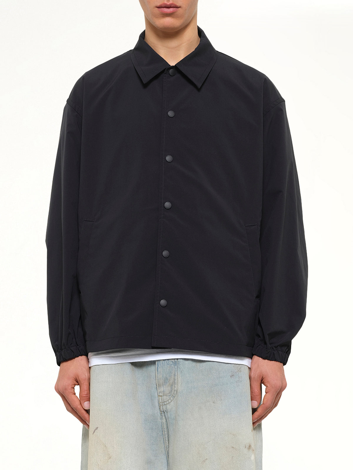 Blur Coach Jacket in Black