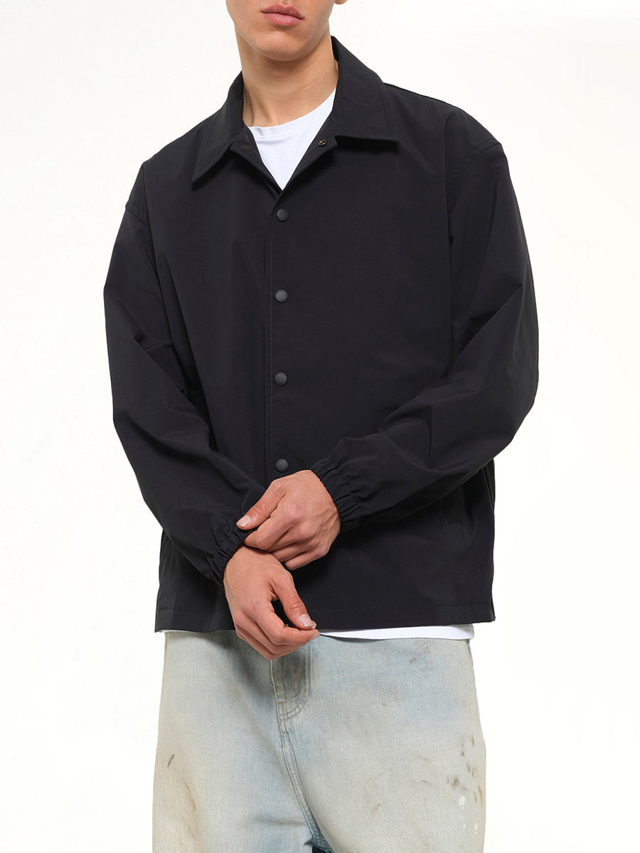Blur Coach Jacket in Black