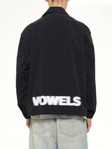 Blur Coach Jacket in Black