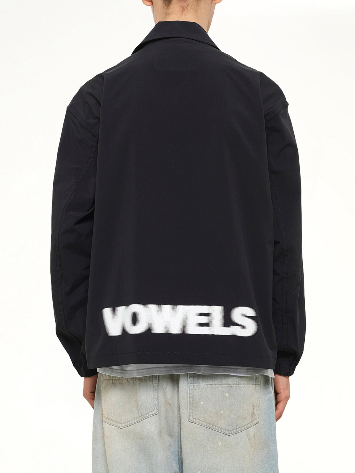 Blur Coach Jacket in Black