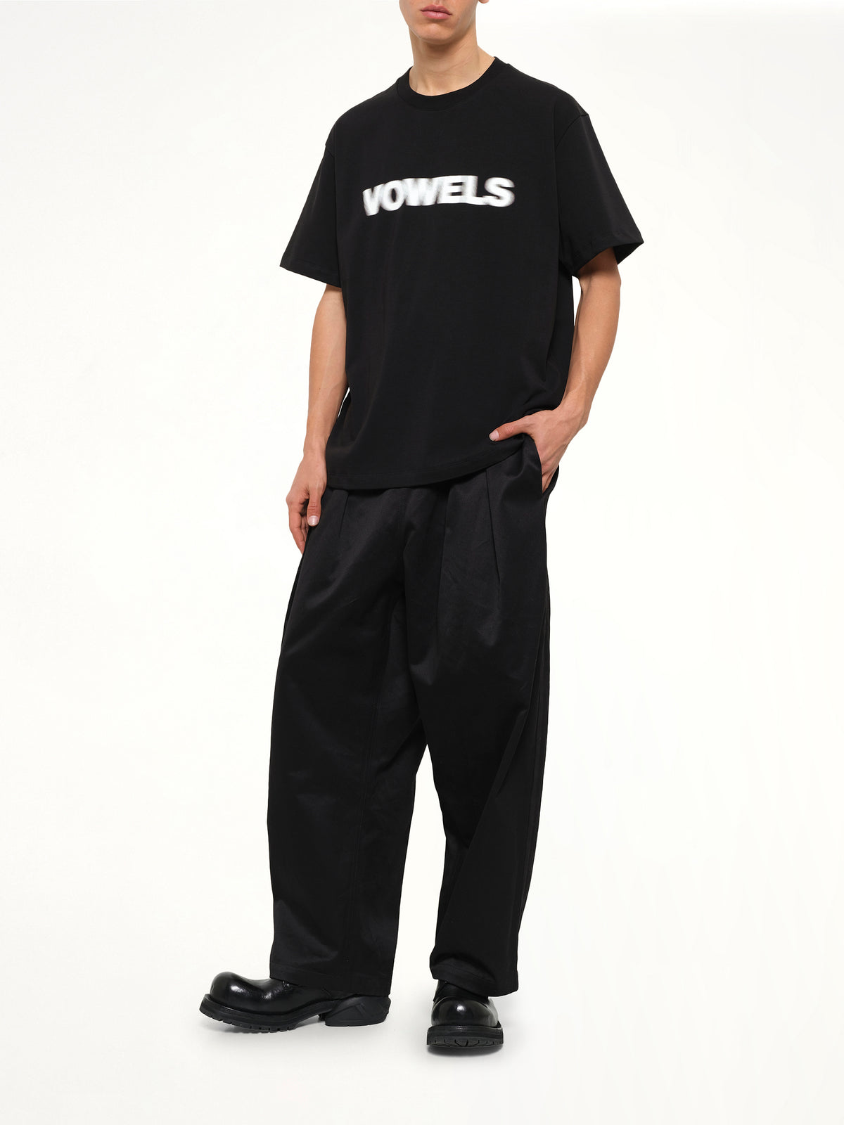 Blur T-Shirt in Black