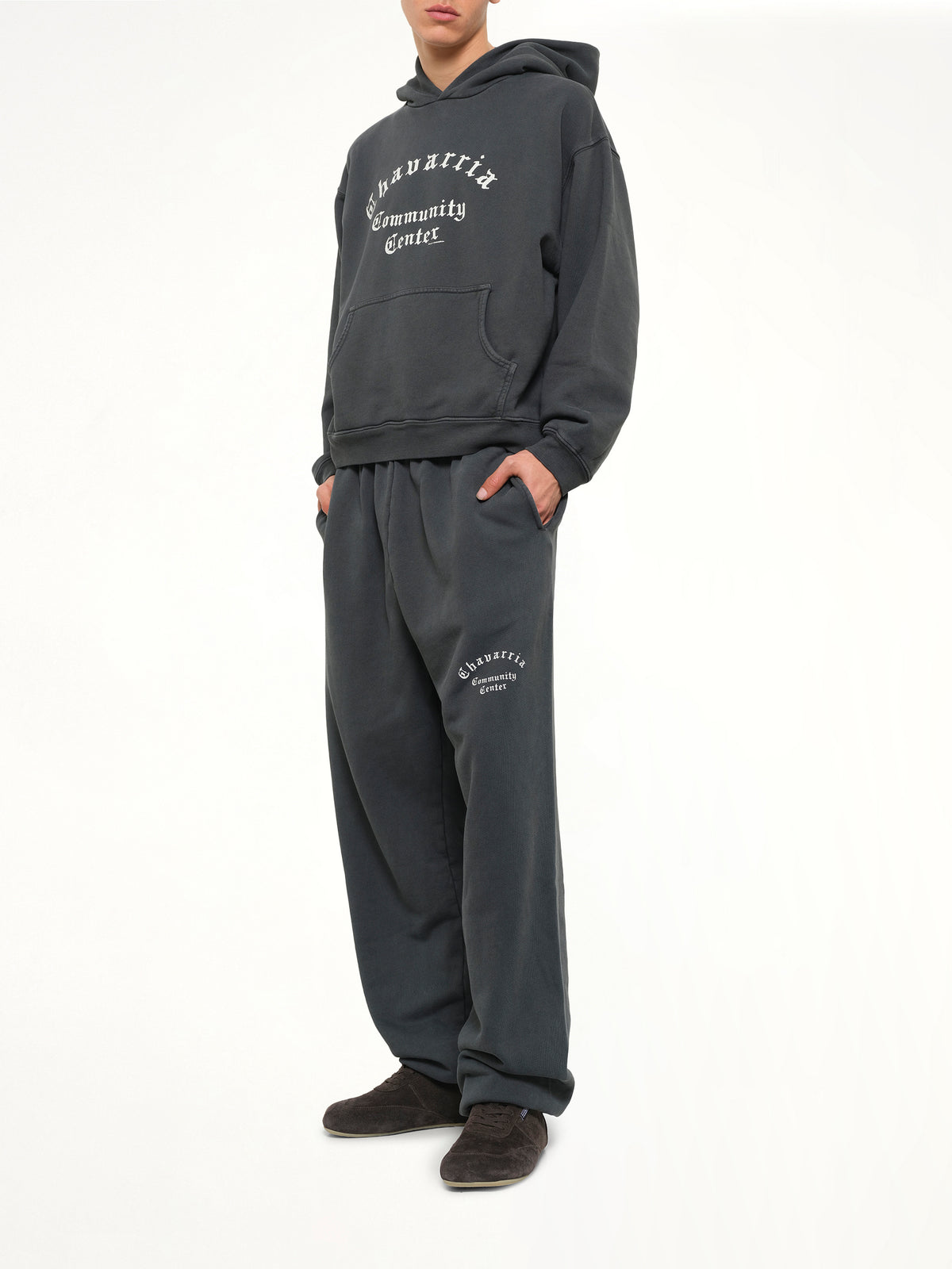 Chavarria Community Center Buffalo Sweatpant in Pirate Black