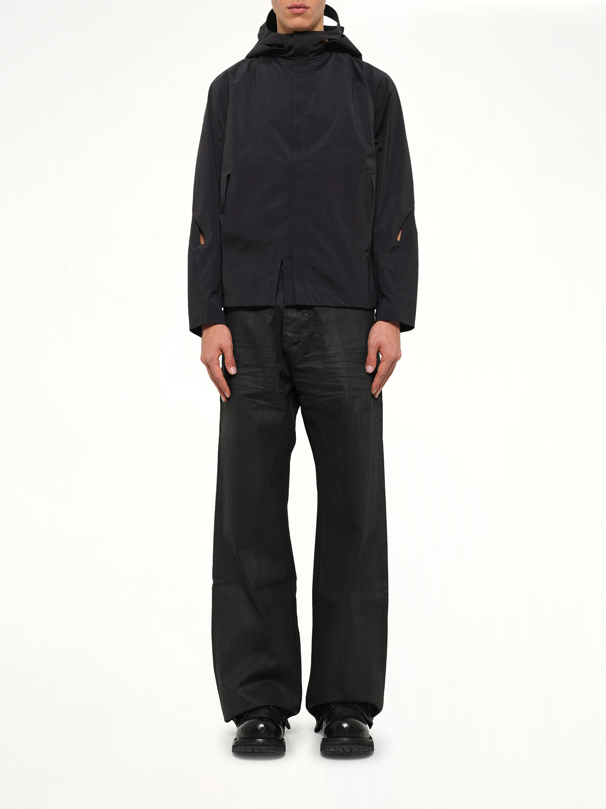 Cut Out Technical Jacket (2026) in Black