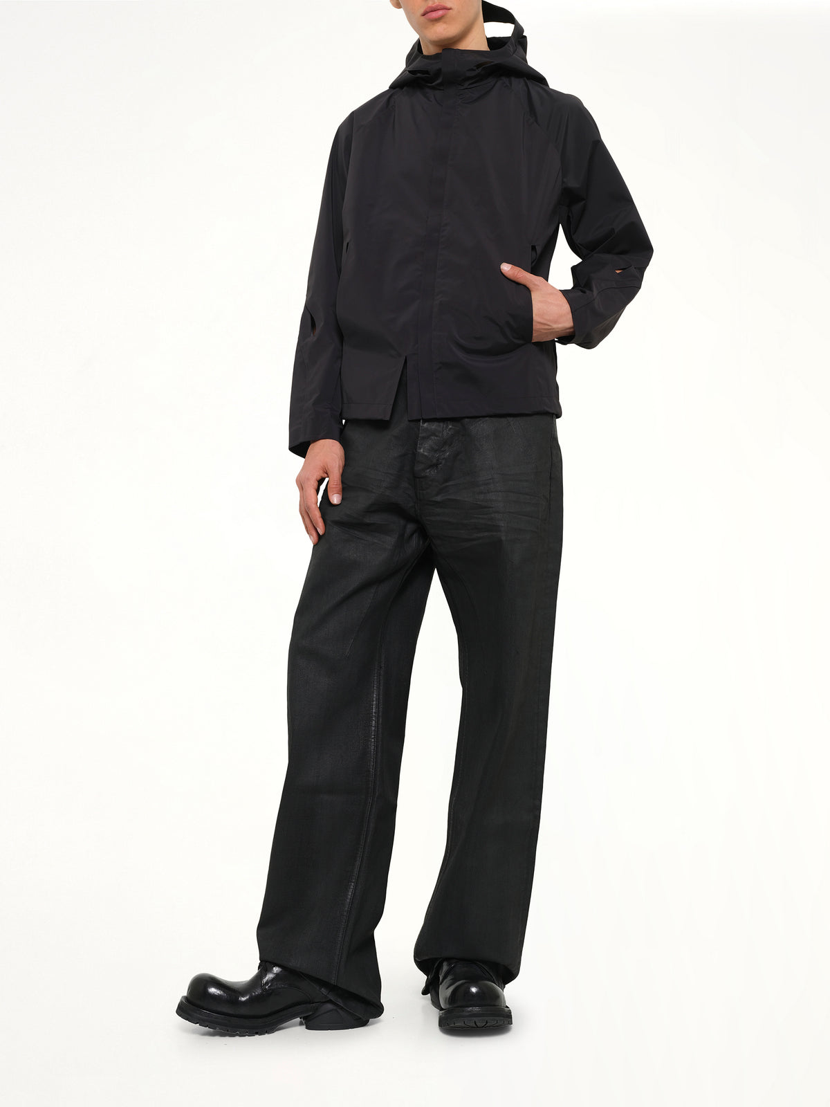 Cut Out Technical Jacket (2026) in Black