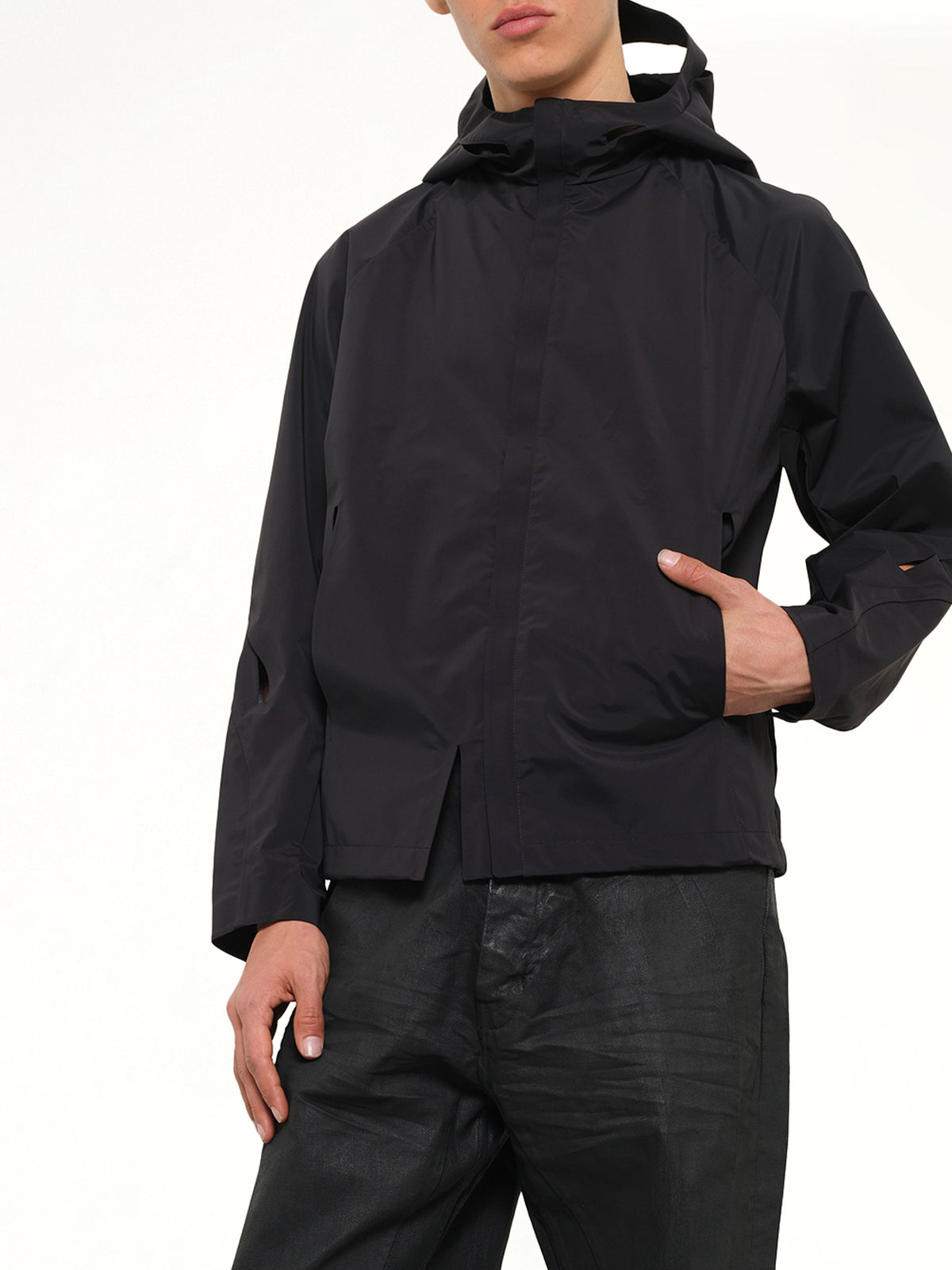 Cut Out Technical Jacket (2026) in Black