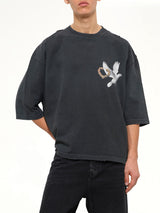 El Movimiento Buffalo T-Shirt in Pirate Black