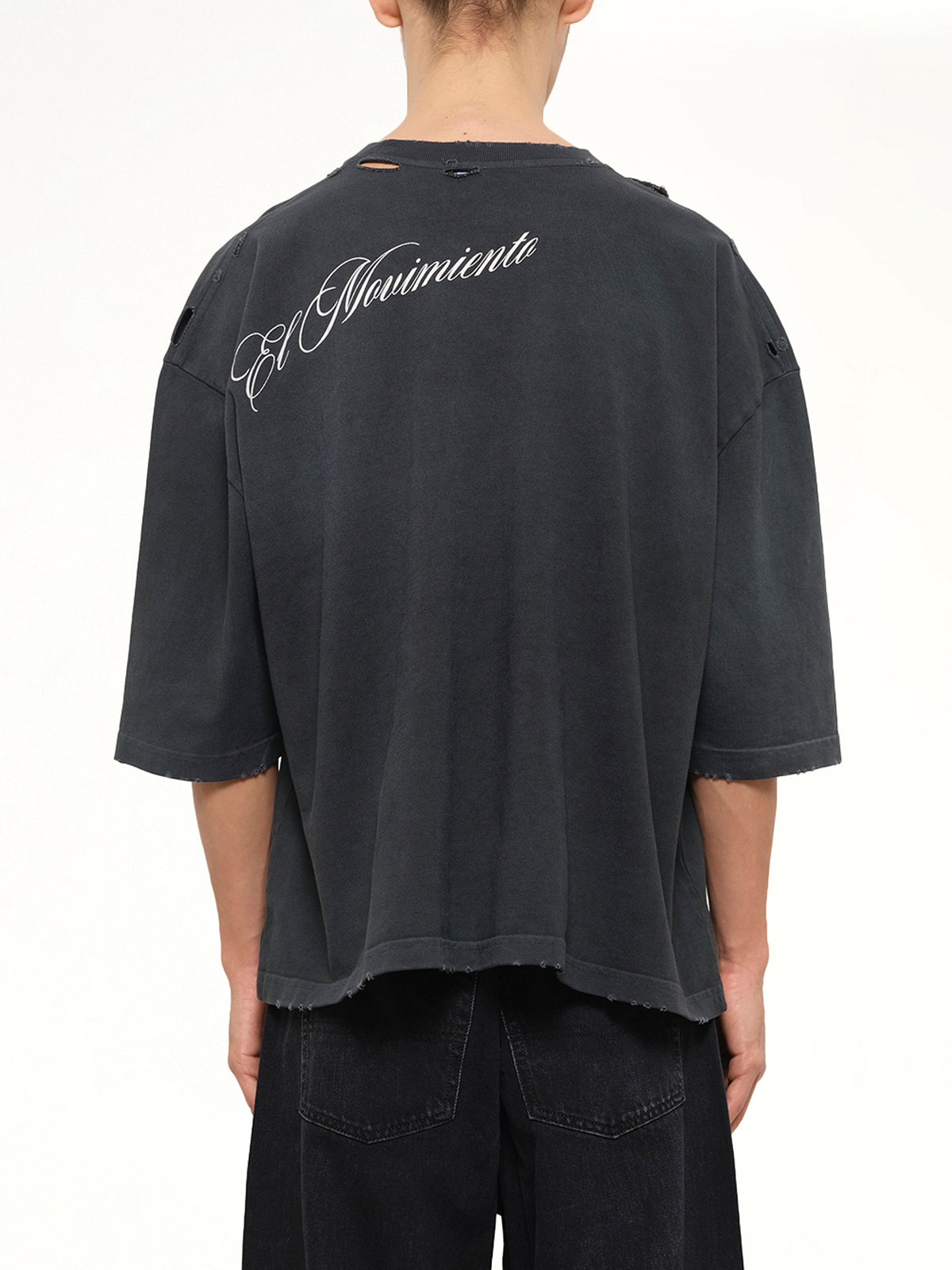 El Movimiento Buffalo T-Shirt in Pirate Black