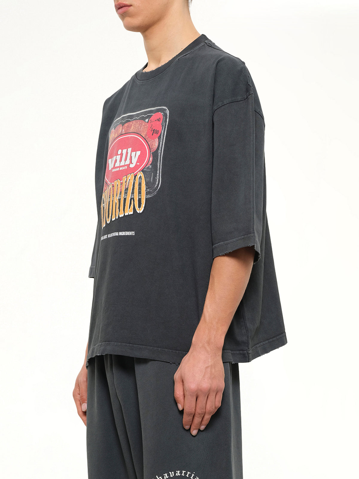 Especial Chorizo Buffalo T-Shirt in Pirate Black