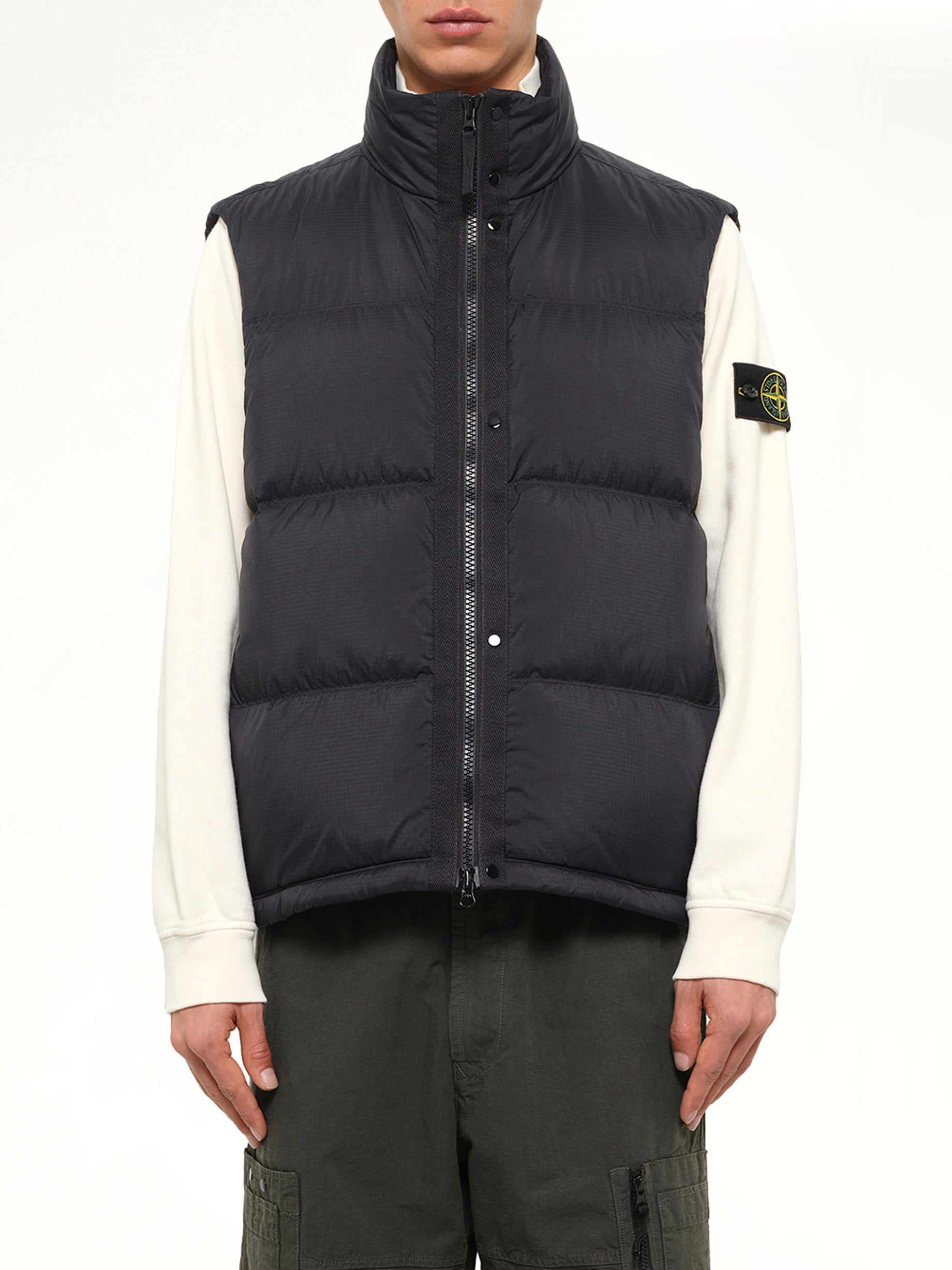 G100004 Matt Ripstop Cordura Vest in Black