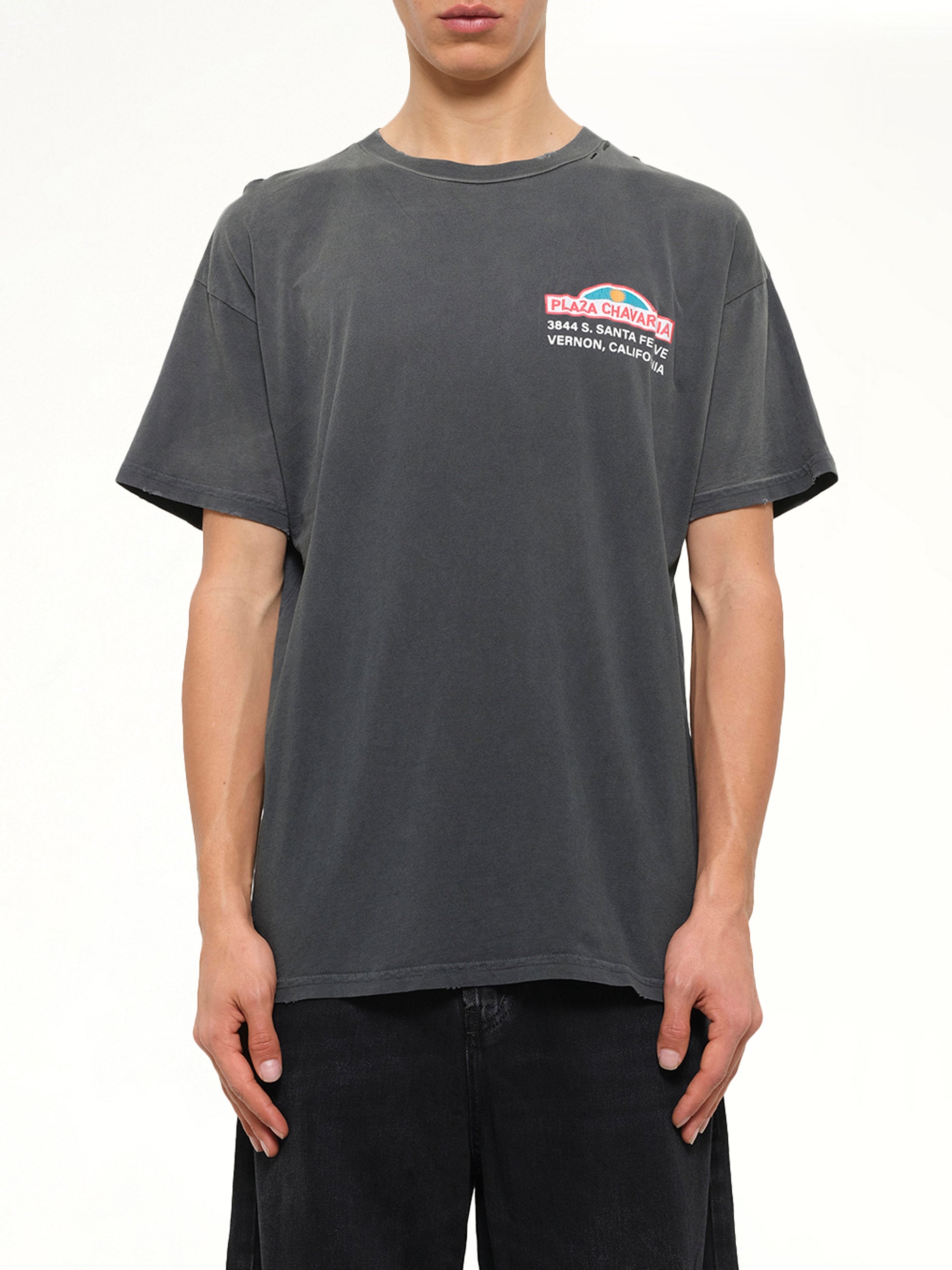 Plaza Chavarria Easy T-Shirt in Pirate Black