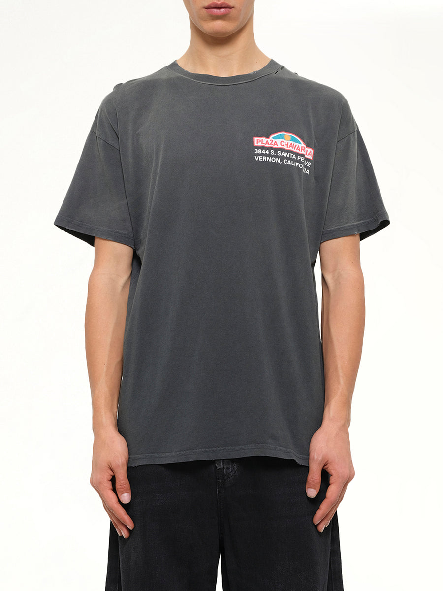 Plaza Chavarria Easy T-Shirt in Pirate Black