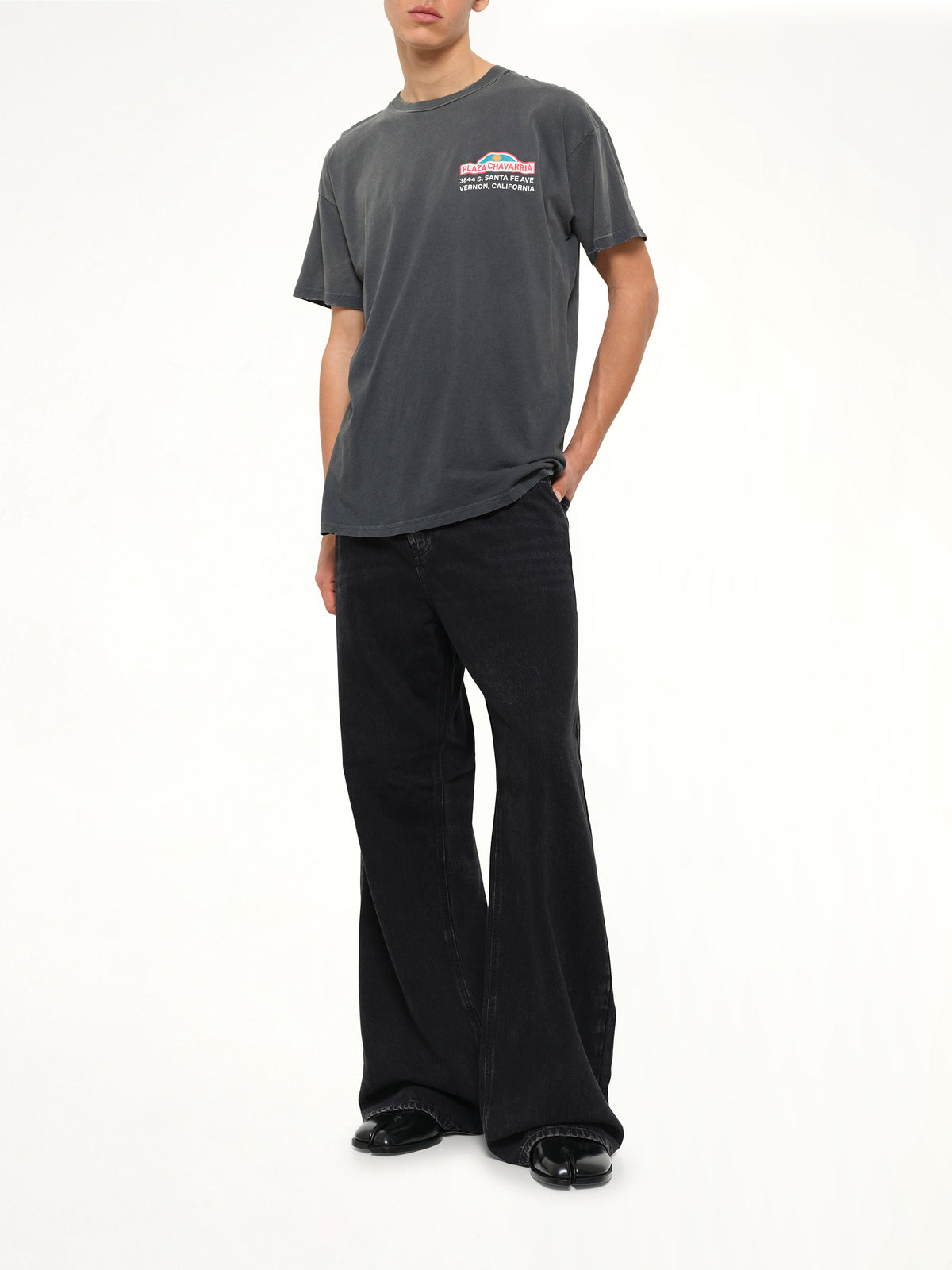 Plaza Chavarria Easy T-Shirt in Pirate Black
