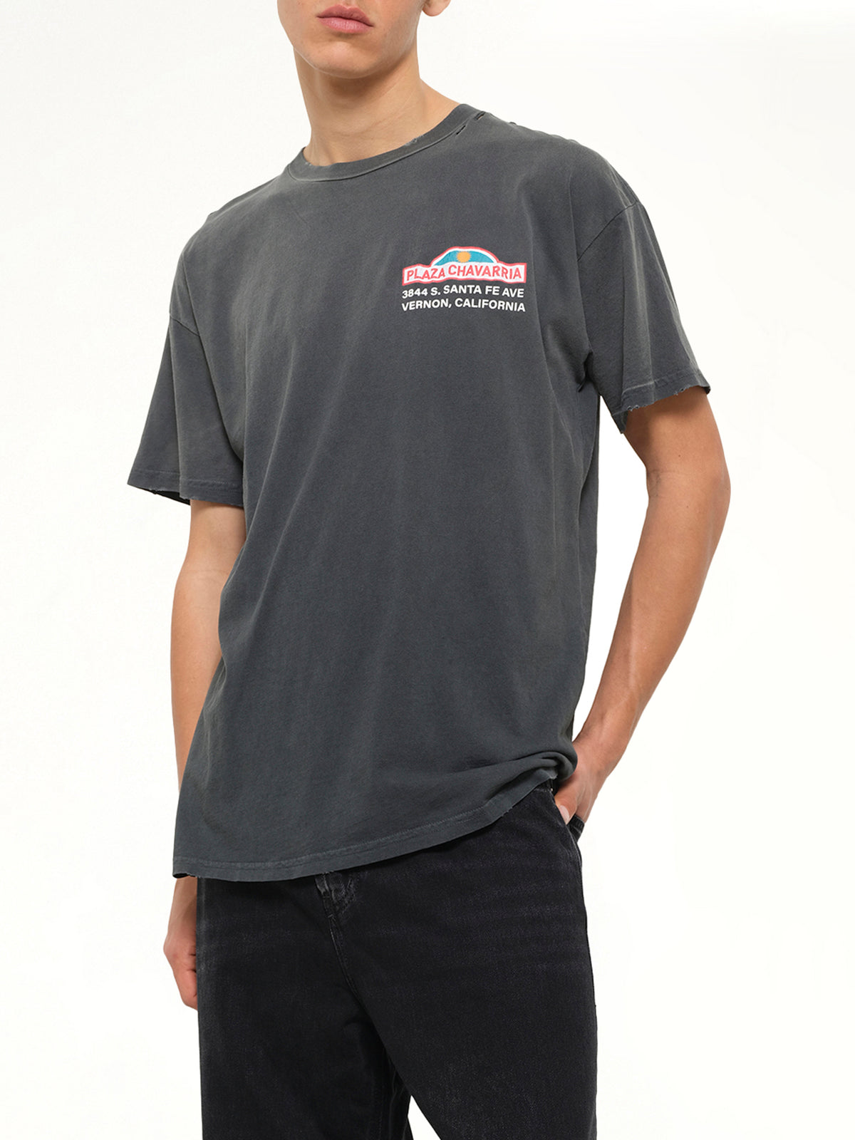 Plaza Chavarria Easy T-Shirt in Pirate Black