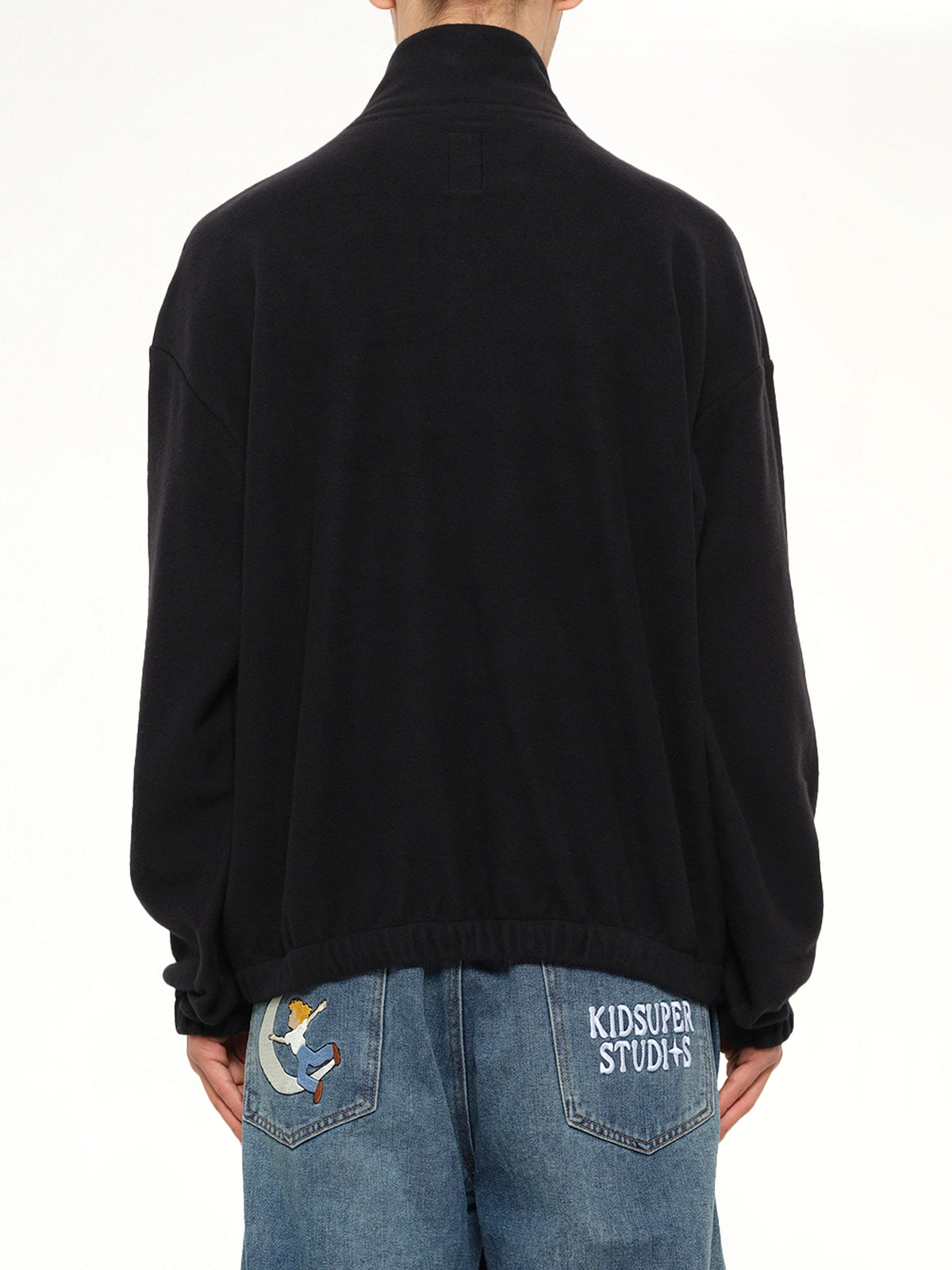 Quarter Zip in Black