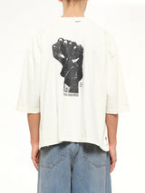 Resist,Persist,Exist Buffalo T-Shirt in Masa