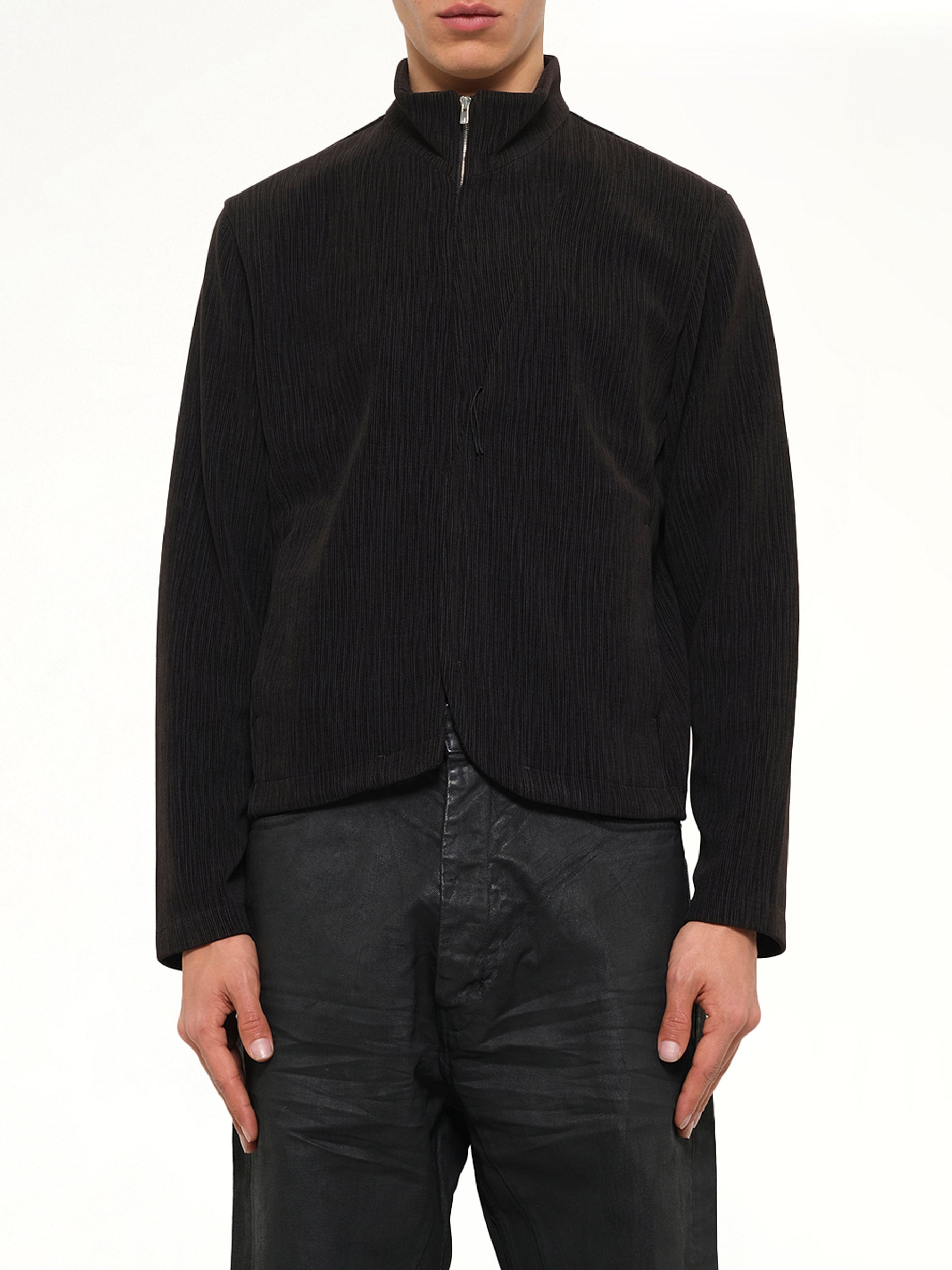 Track Jacket (Archive) in Wood Black