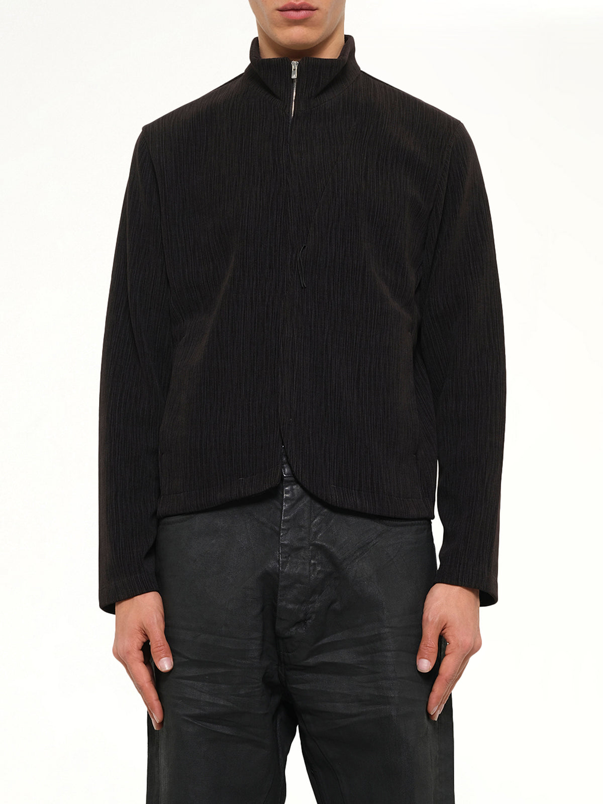Track Jacket (Archive) in Wood Black