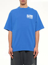 Willy Chavarria Fashion Services Standard T-Shirt in Royal Blue