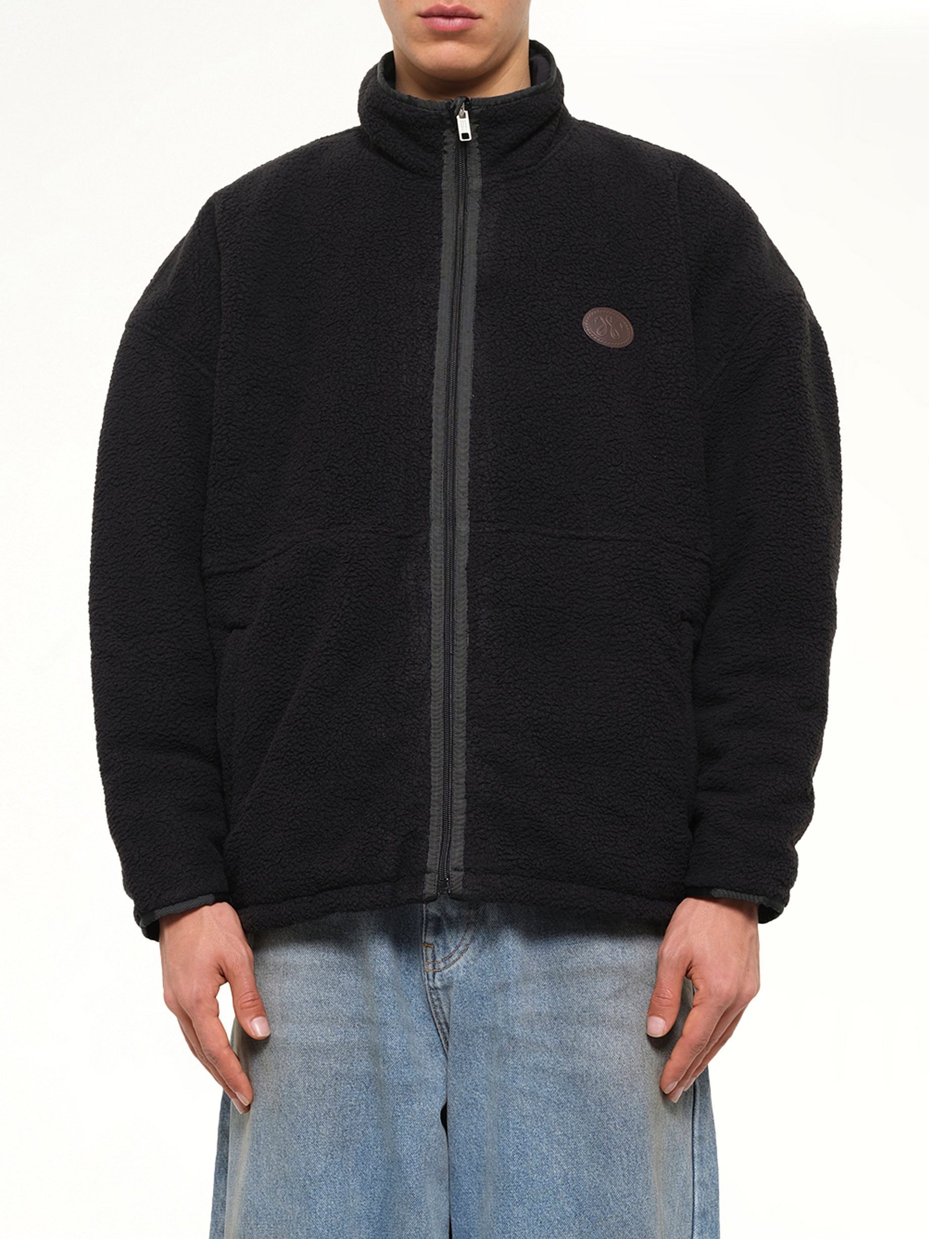Willy Cozy Fleece in Black Beauty