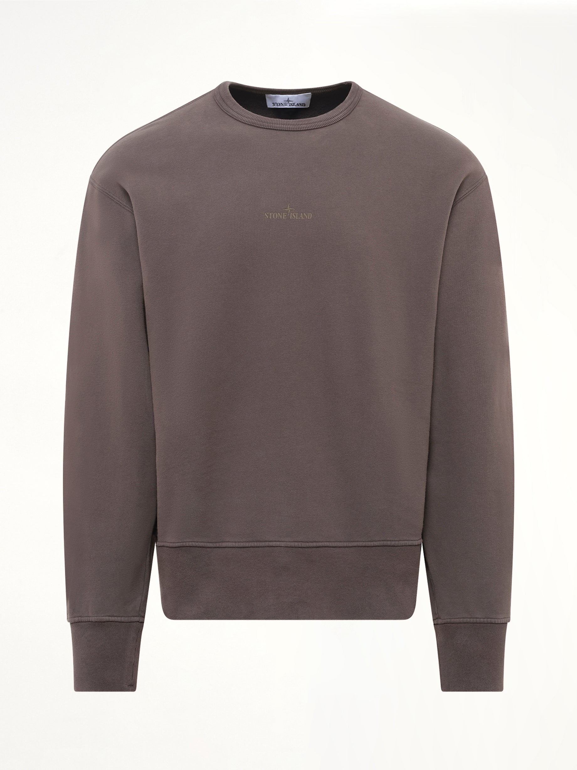 6100037 Logo Sweatshirt in Dark Burgundy