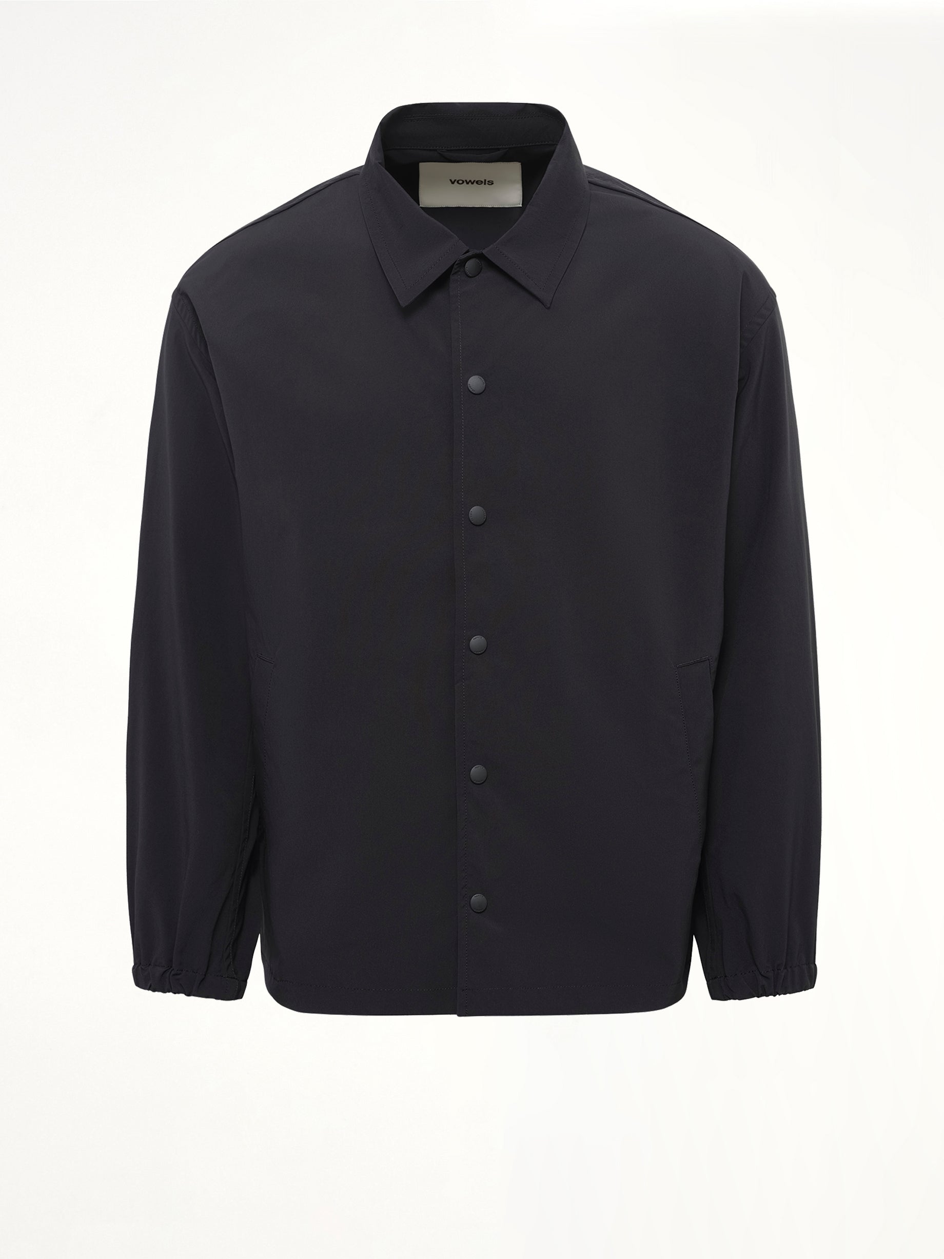Blur Coach Jacket in Black