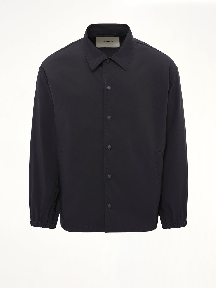 Blur Coach Jacket in Black