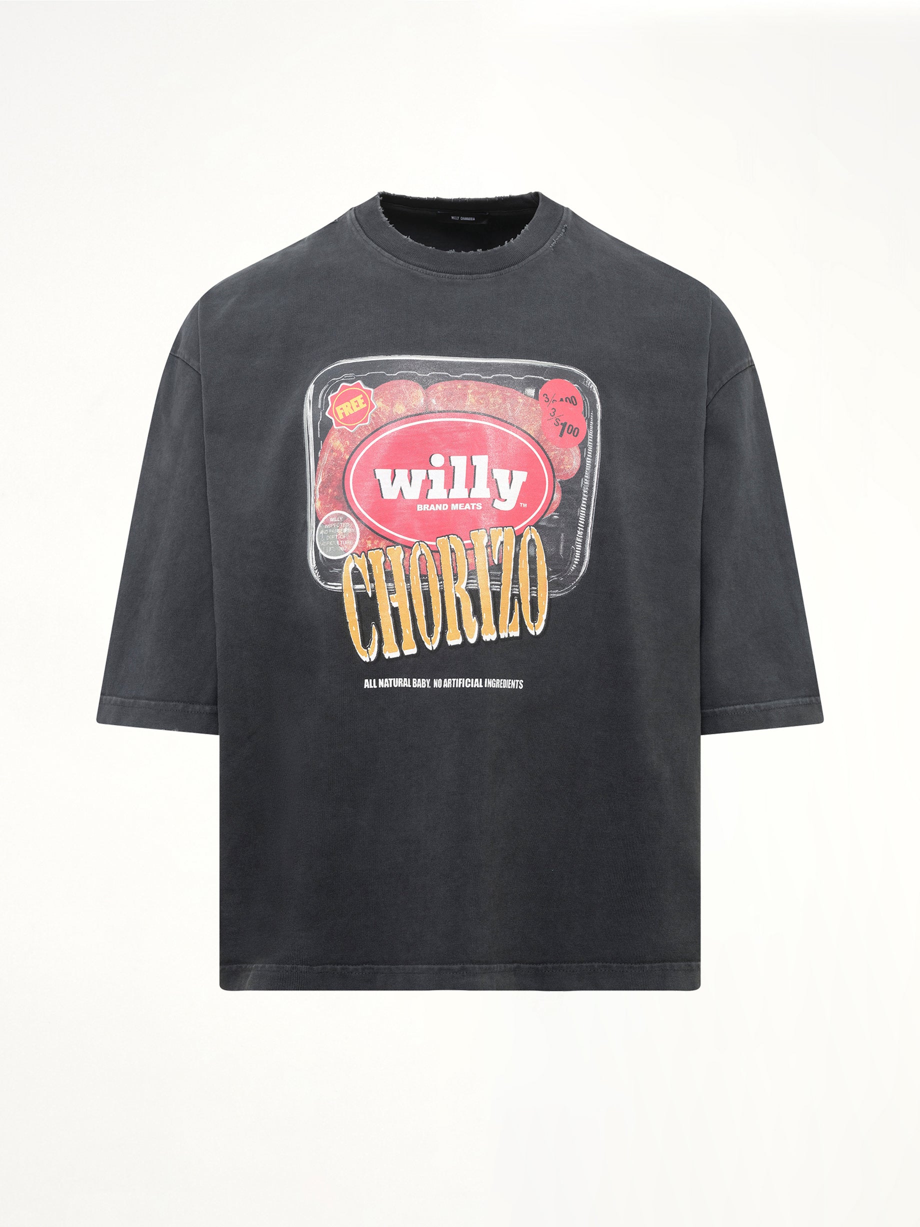 Especial Chorizo Buffalo T-Shirt in Pirate Black