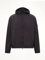 Q100020 Ultra Light Nylon Stretch Jacket in Black