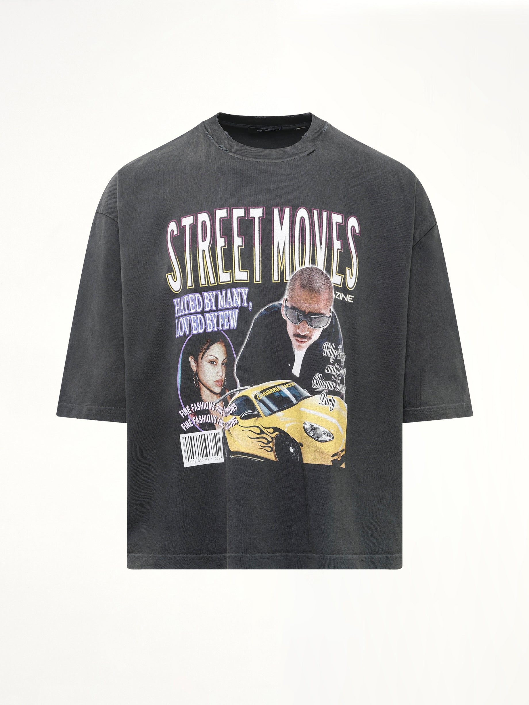 Street Moves Buffalo T-Shirt in Black Beauty