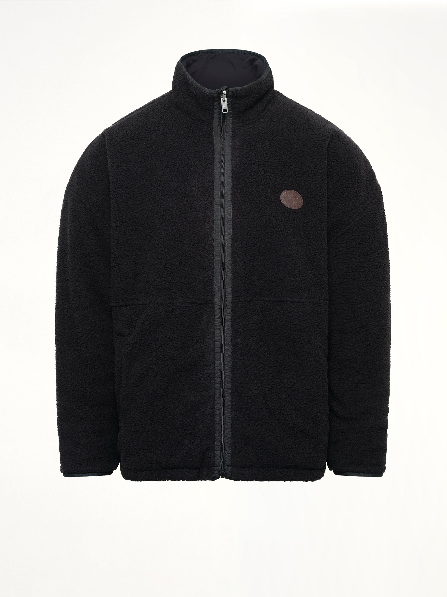 Willy Cozy Fleece in Black Beauty