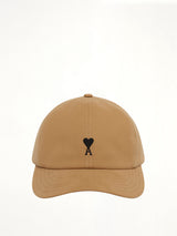 Ami De Coeur Embroidery Cap in Light Beige