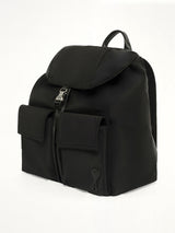 Flap Backpack Marcel in Black