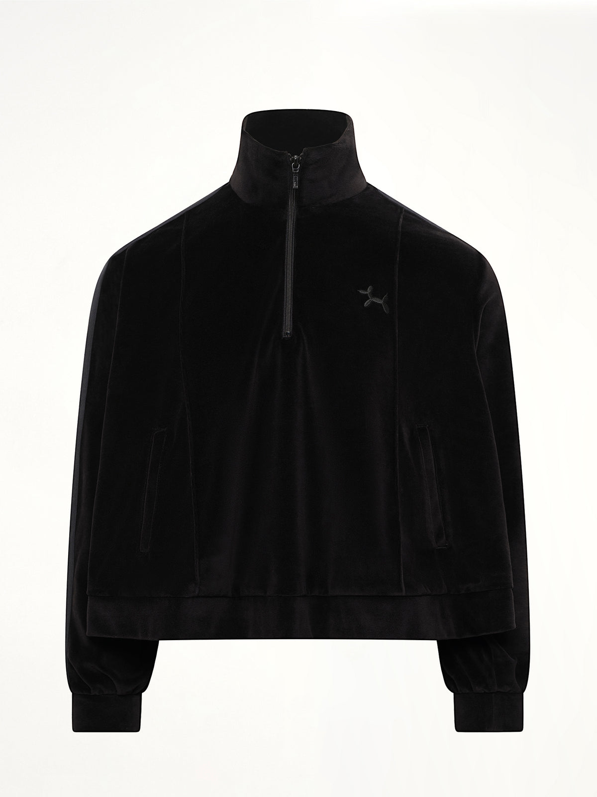 Bubblegum Inflated Track Jacket in Black