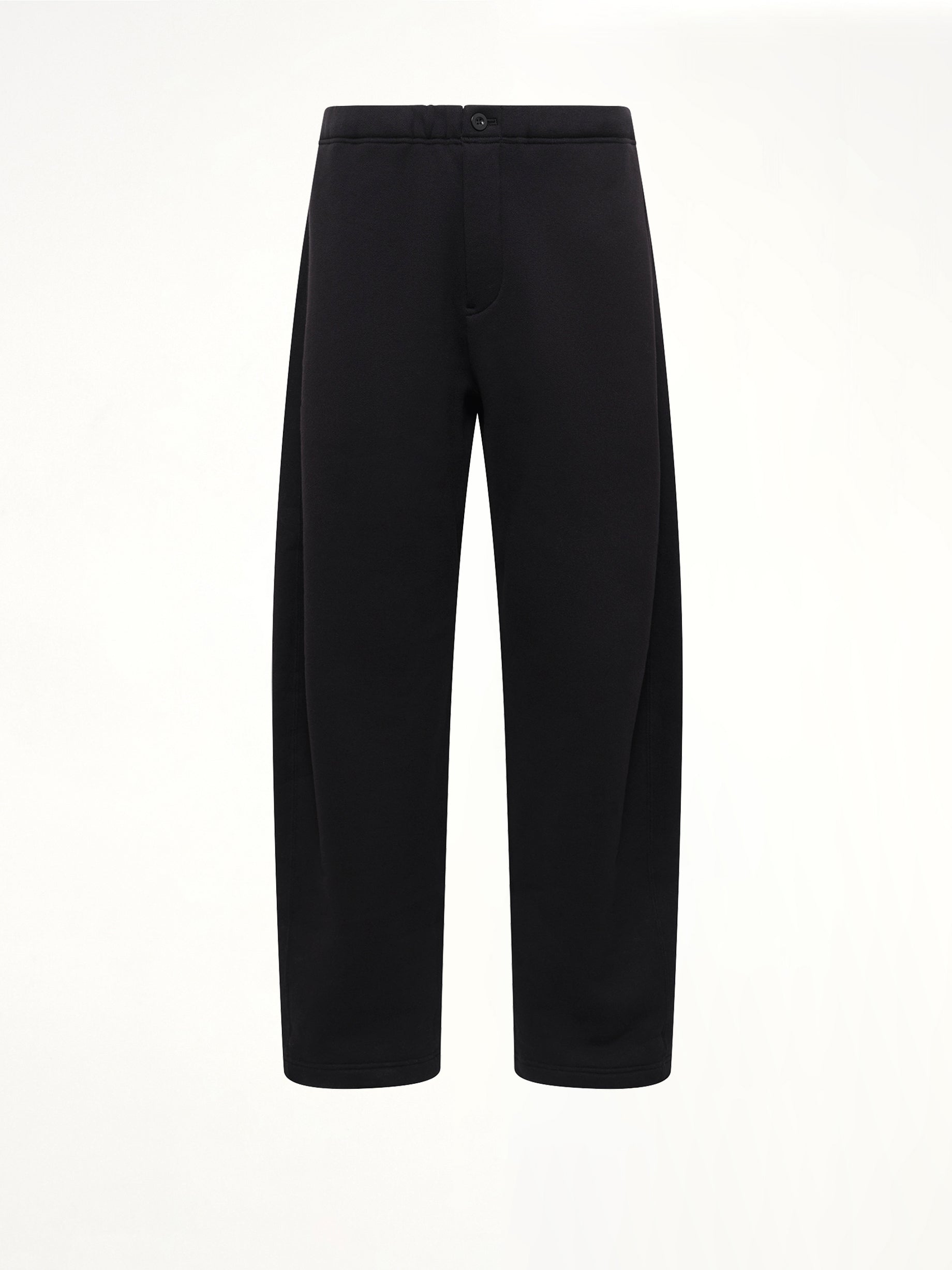 Cotton Jersey Pants in Black