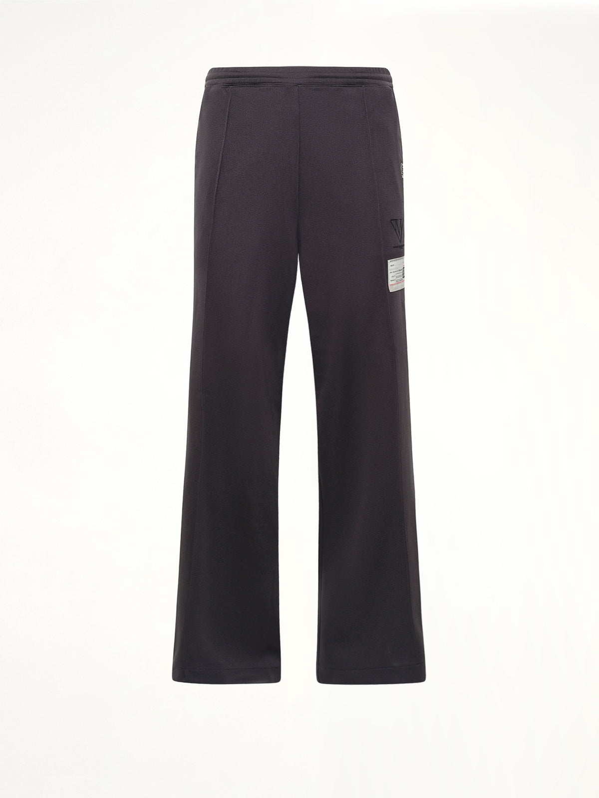 Folded Track Pants in Black