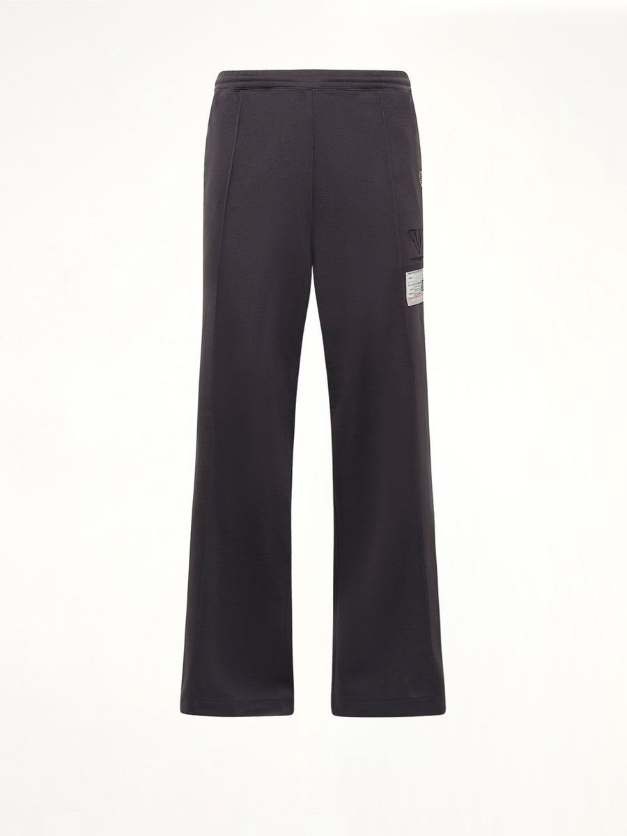 Folded Track Pants in Black