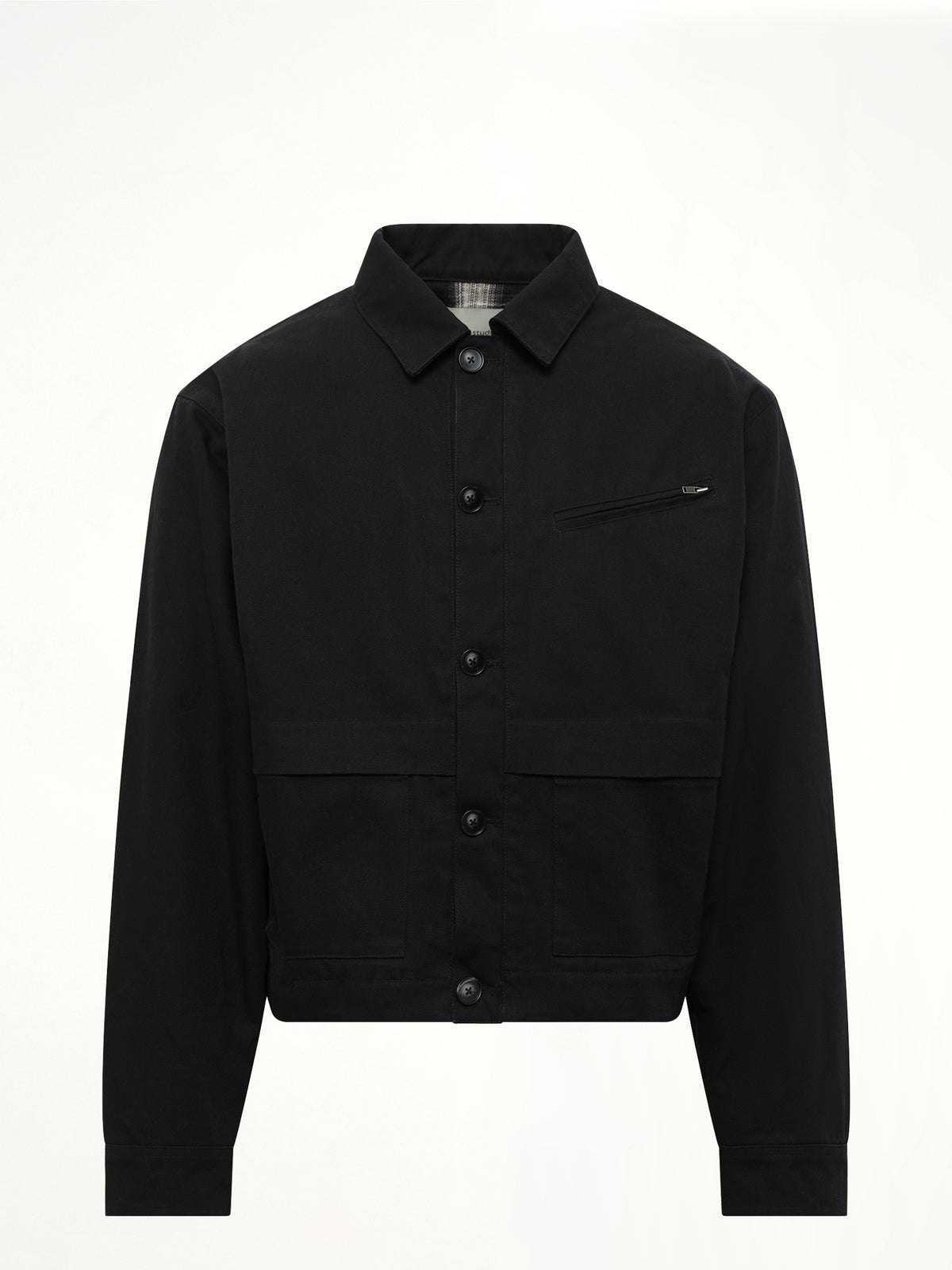 Hatch Jacket Cotton in Black