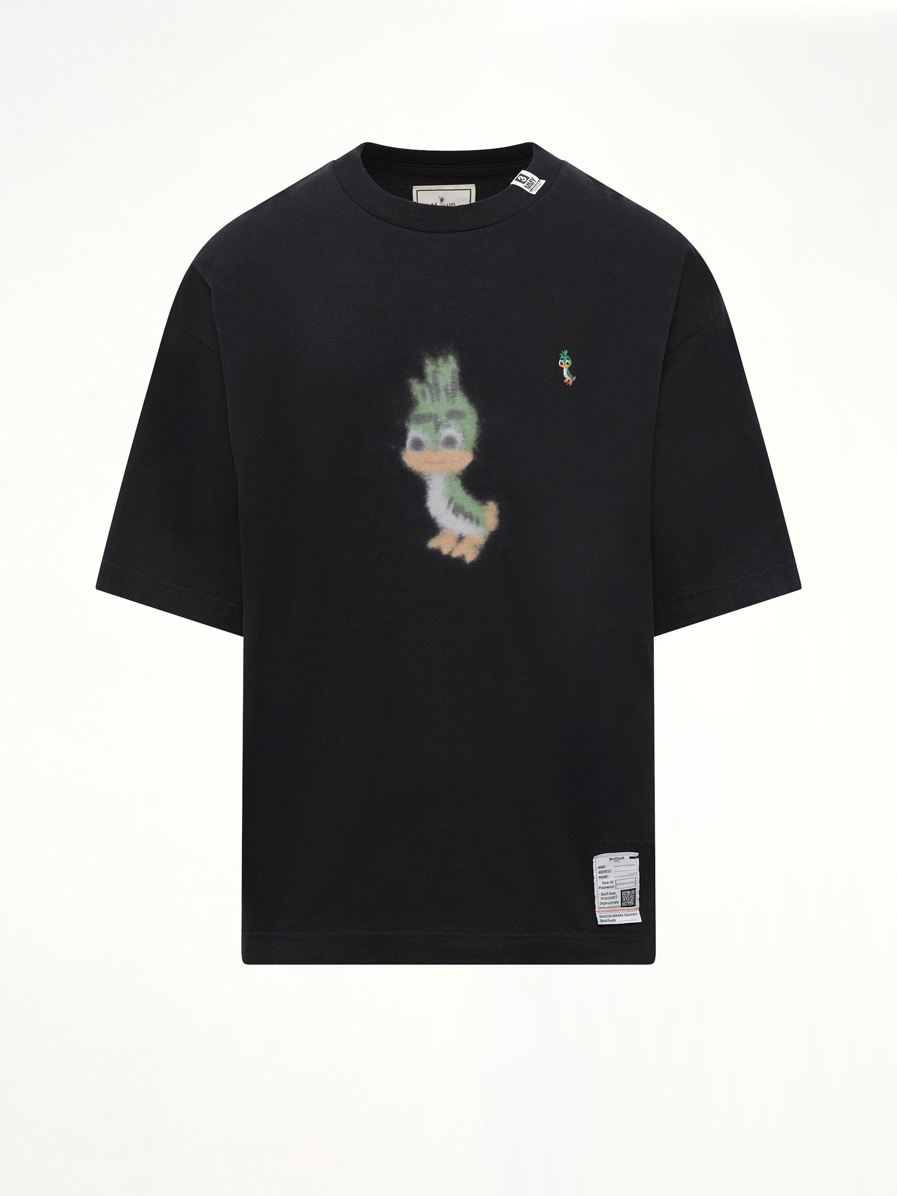 Leon Printed T-Shirt in Black