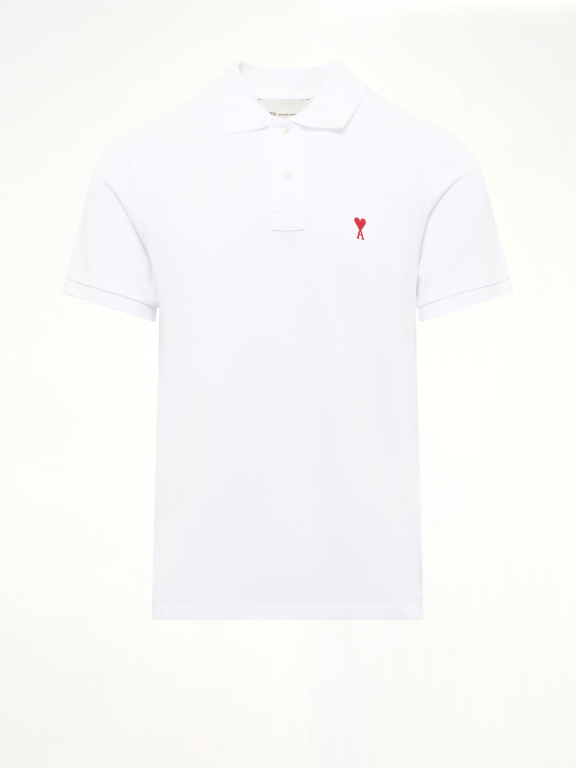 Ami De Coeur Polo in White