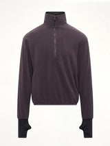 Shell Fleece in Black