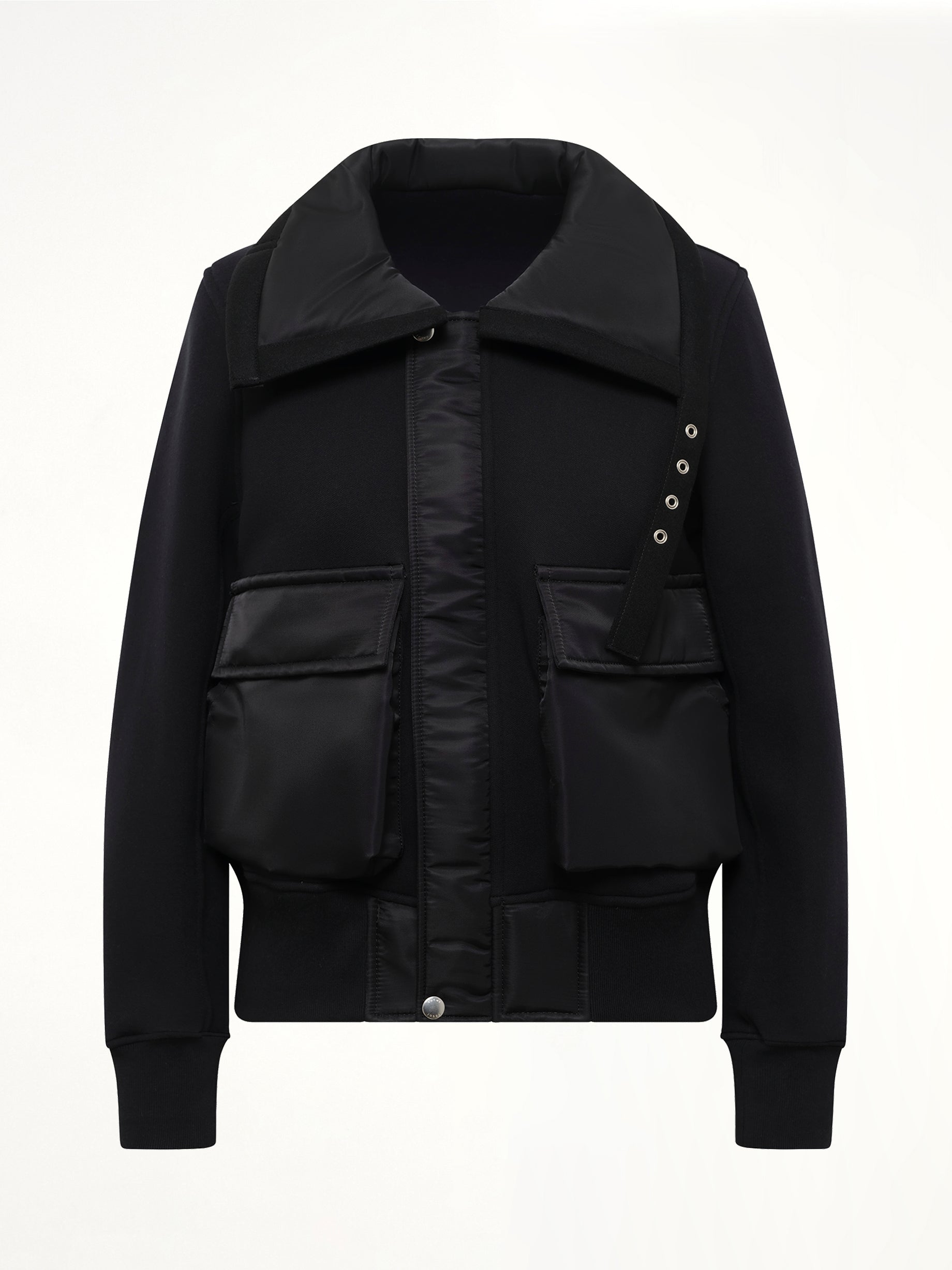 Sponge Sweat Blouson in Black
