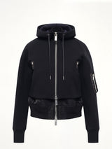 Sponge Sweat Hoodie in Black