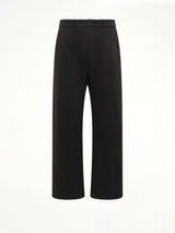 Straight Leg Sweatpant in Black