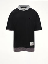 Triple Layered T-Shirt in Black