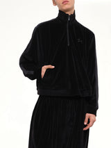 Bubblegum Inflated Track Jacket in Black