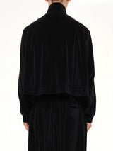 Bubblegum Inflated Track Jacket in Black