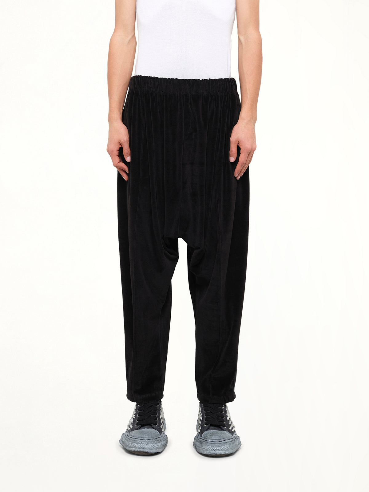 Bubblegum Inflated Track Pants in Black